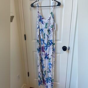 NWT floral maternity maxi dress